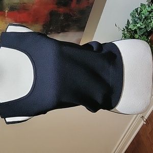 St. John Basic Knit Sweater Tank Top